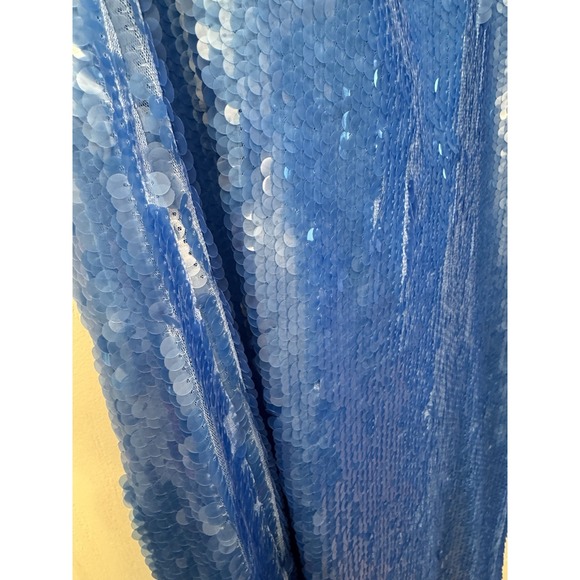 STAUD Casey Sequined Strapless Gown - Cornflower Blue - Size 6 NWT - Picture 5 of 10